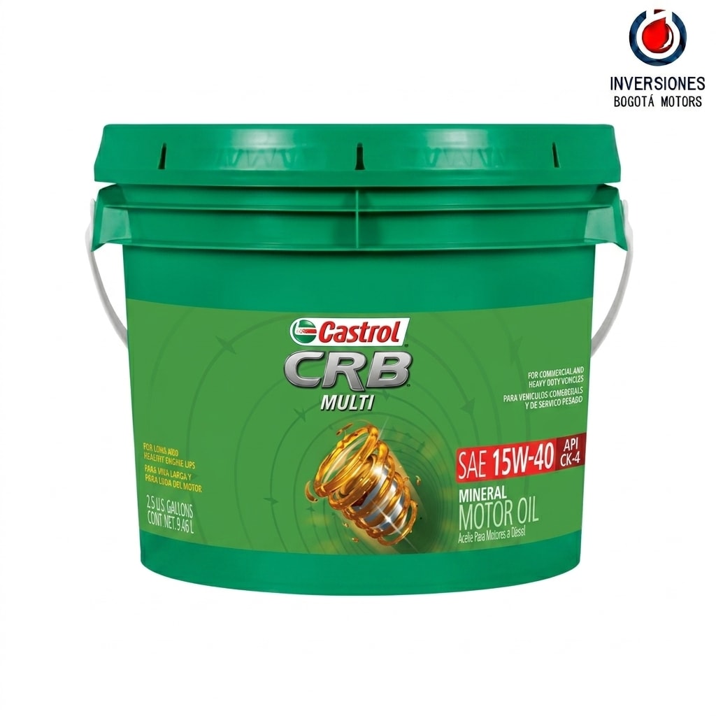 [LUB-1244] CASTROL CRB MULTI 15W40 CK4 (Garrafa)