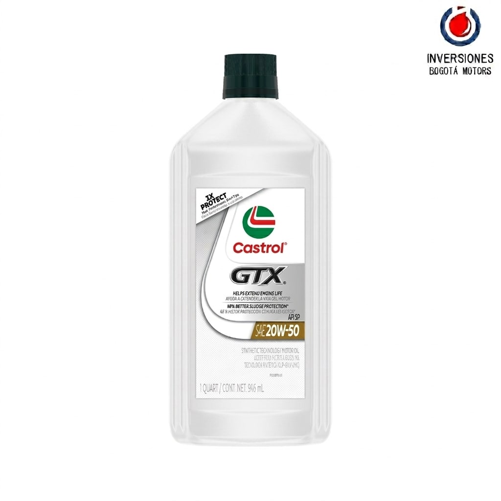 [LUB-1255] CASTROL GTX 20W50 SP (Cuarto)