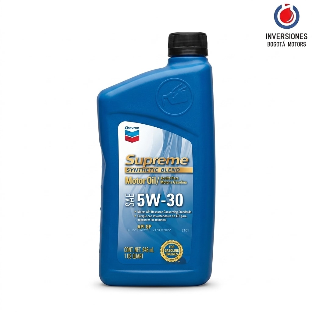 [LUB-1280] CHEVRON SUPREME SEMI SINT 5W30 SP (Cuarto)