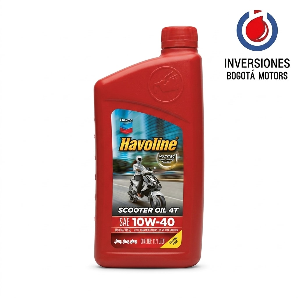HAVOLINE SCOOTER OIL 4T 10W40 MB/SL