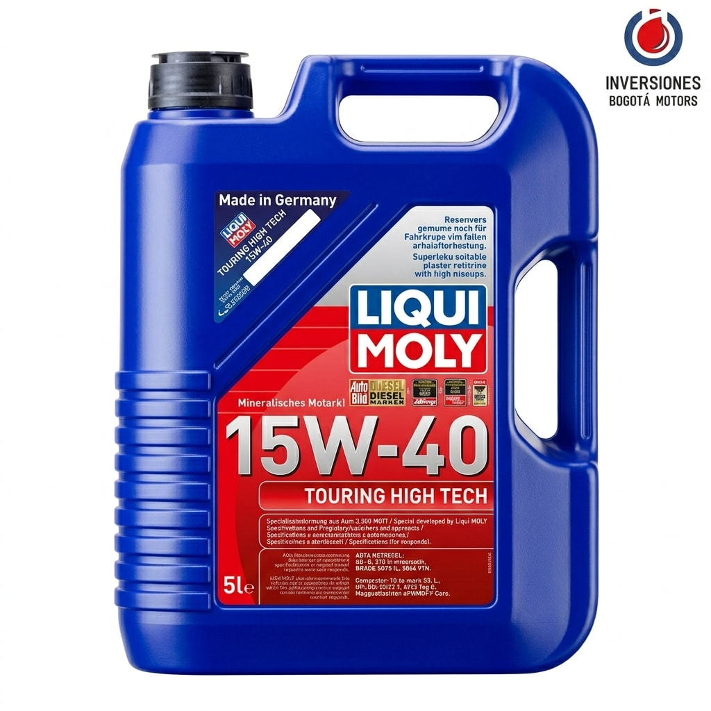 LIQUIMOLY 15W40 TOURING HIGH TECH 5L DUAL