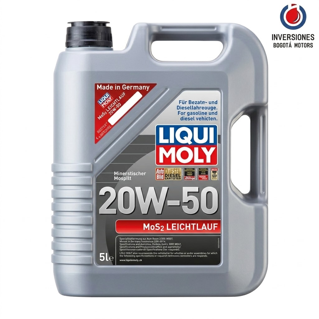 LIQUIMOLY 20W50 MOS2 LEICHTLAUF 5L