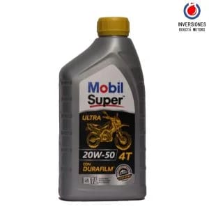 [LUB-1434] MOBIL 4T ULTRA AUTECO 20W50 (Cuarto)