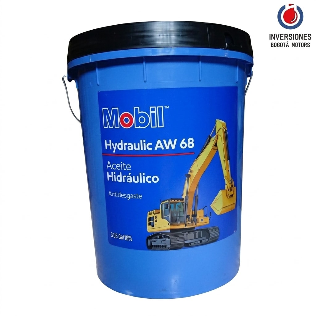 [LUB-1446] MOBIL HIDRAULICO AW68 (Garrafa)
