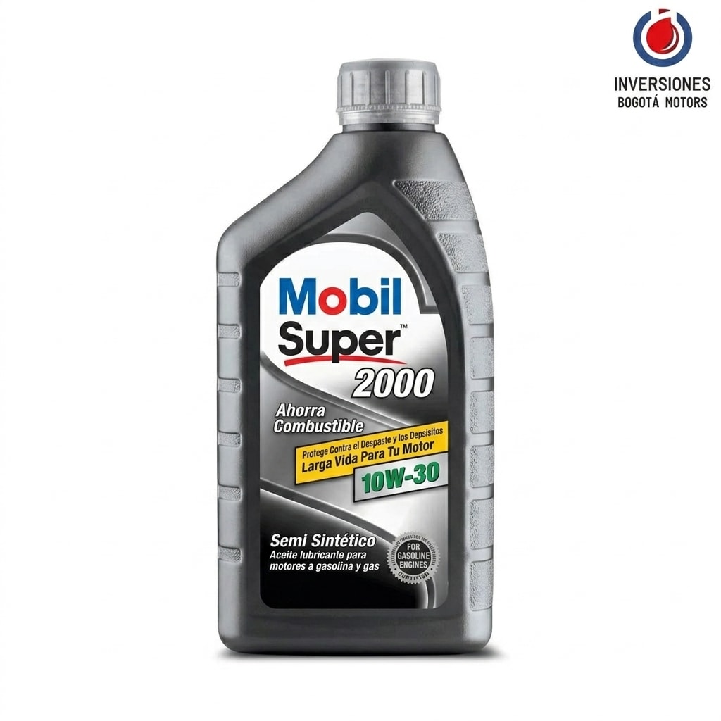 [LUB-1459] MOBIL SUPER 2000 10W30 (Cuarto)