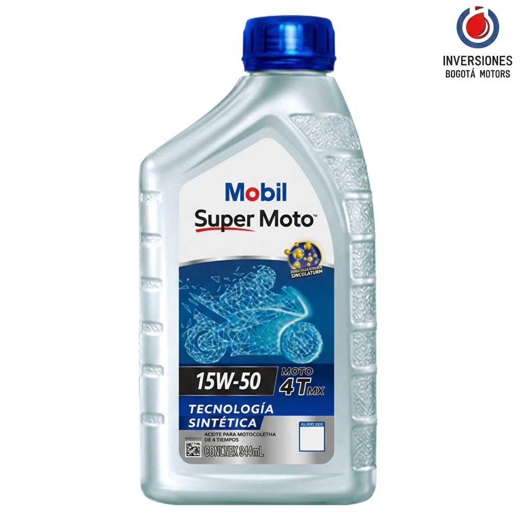 [LUB-1464] MOBIL SUPER 4T MX 15W50