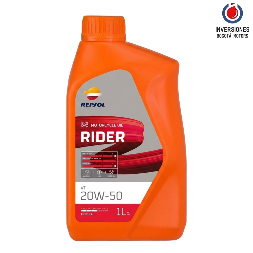 [LUB-1531] REPSOL MOTO RIDER 4T 20W50