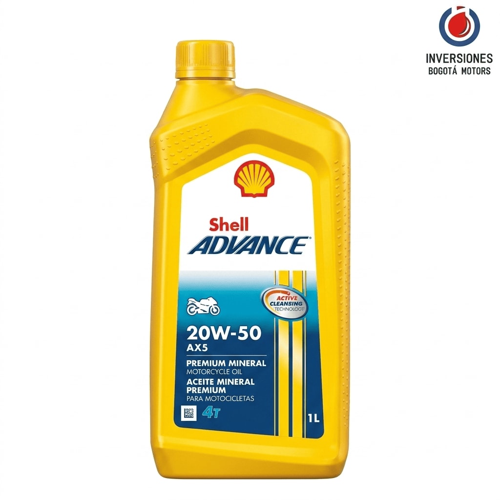 [LUB-1535] SHELL ADVANCE 4T 20W50