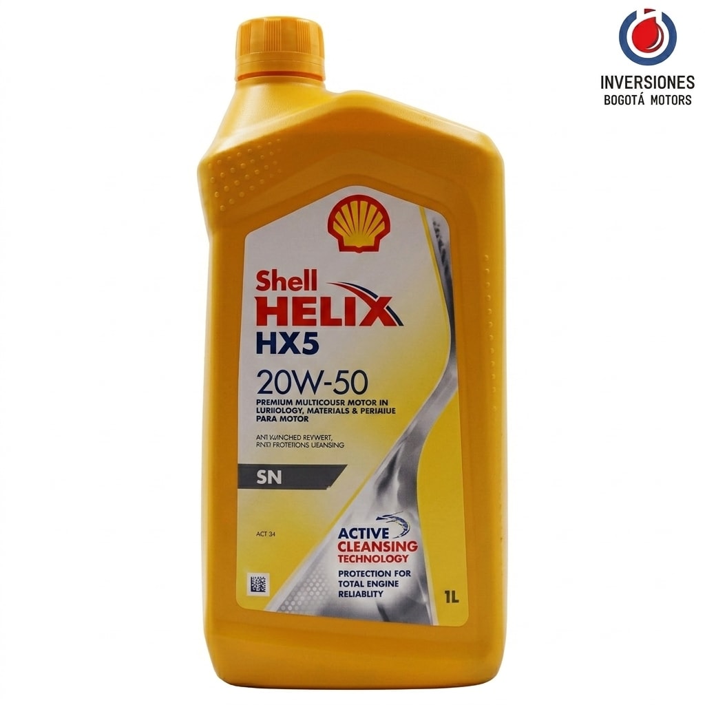 SHELL HELIX HX5 20W50 SN