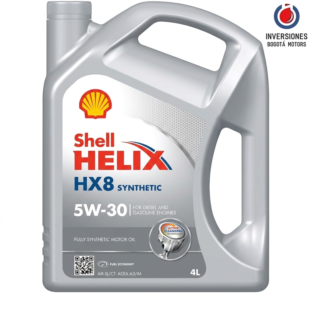 SHELL HELIX HX8 5W30 SN 4L