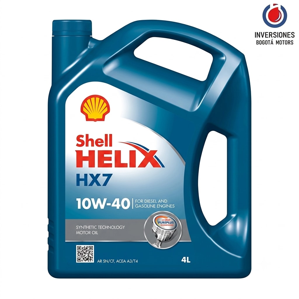[LUB-1551] SHELL HELIX XH7 10W40 SN 4L