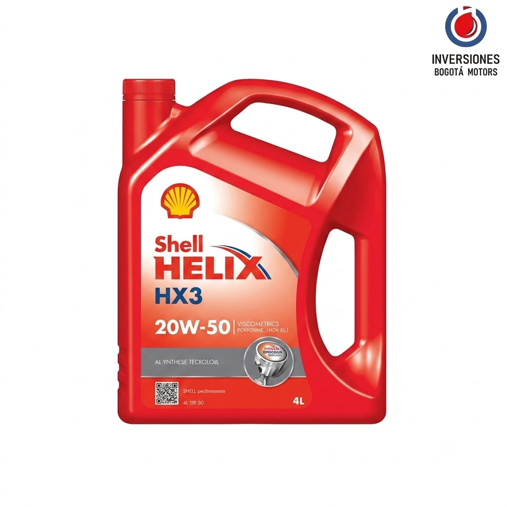 SHELL HELIX3 20W50 SL 4L