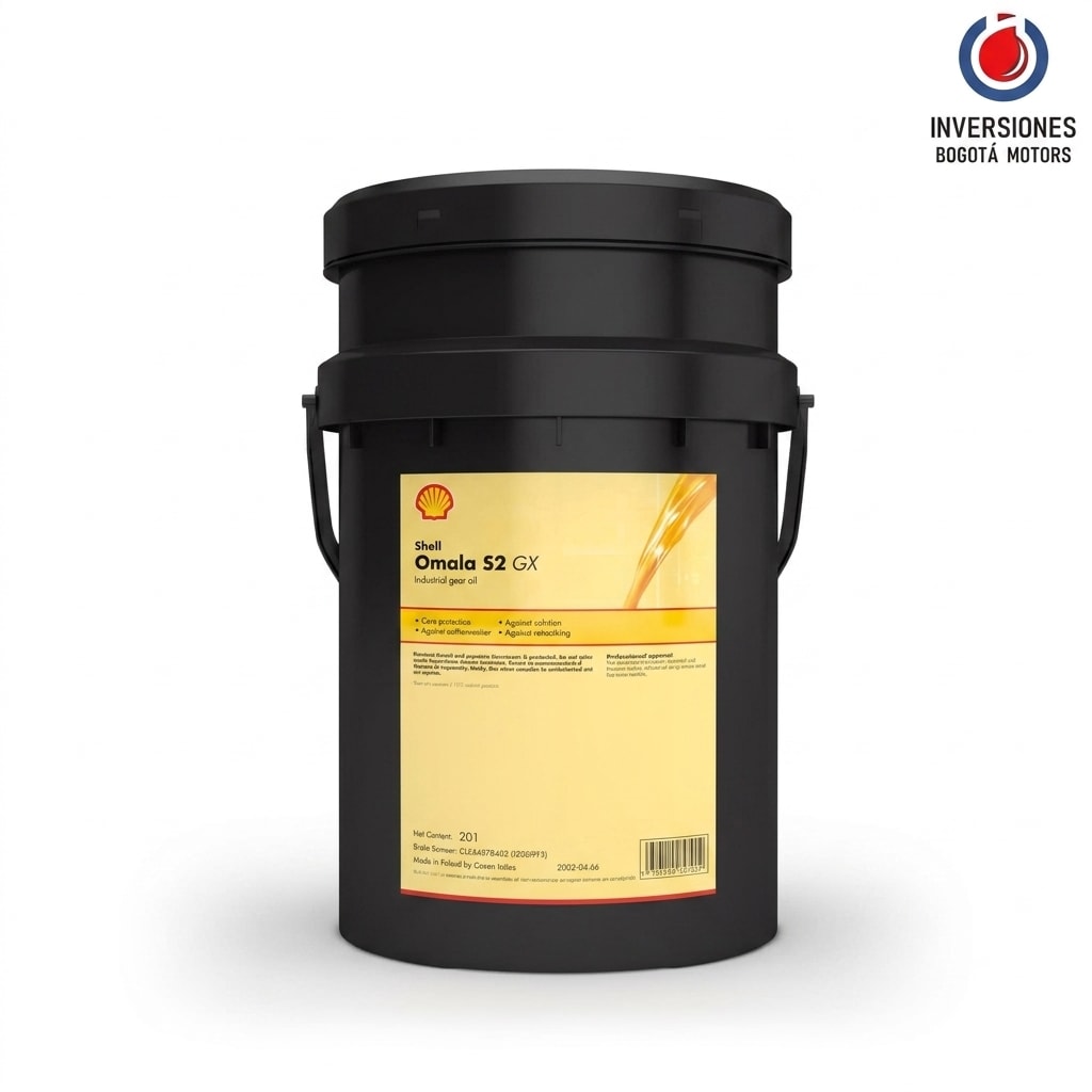 SHELL OMALA S2 GX 220 GARRAFA