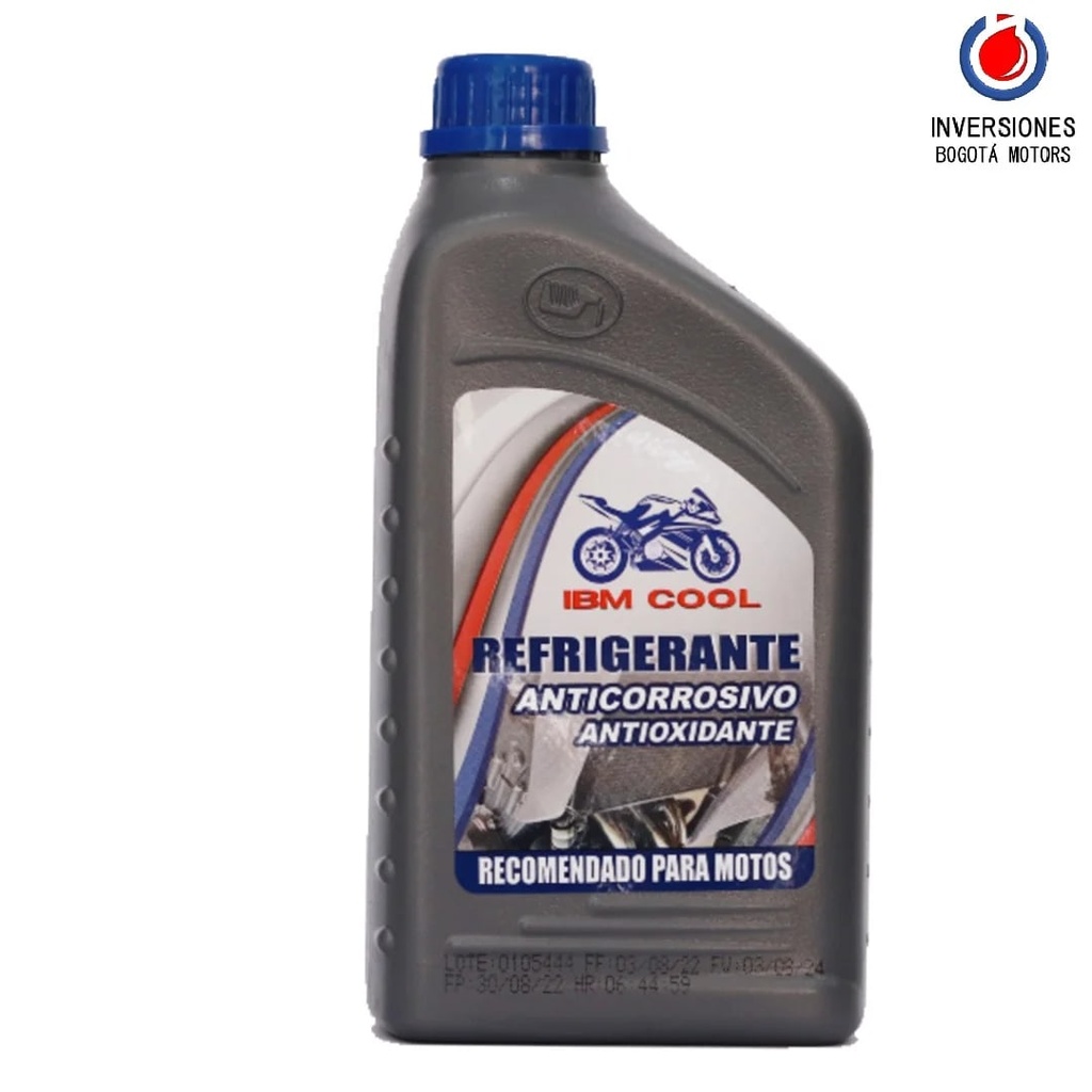 IBM COOL REFRIGERANTE MOTO AZUL