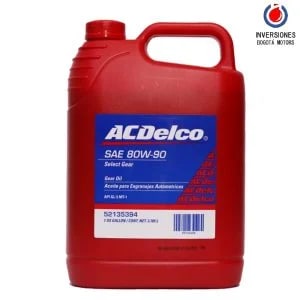 [LUB-1231] ACDELCO VALVULINA 80W90 GL5 (Galón)
