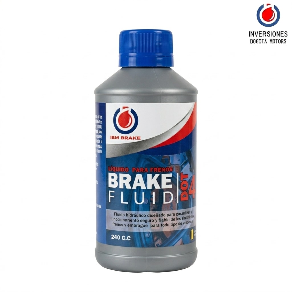 [LUB-1392] LIQUIDO DE FRENOS DOT 4 IBM BRAKE 240 ML